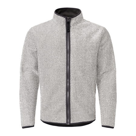 Matterhorn Woods Light grey Fleece jakke Lysegrå XXL, Tøj