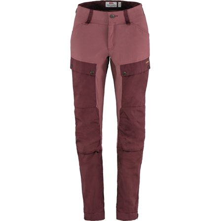 Fjällräven Dam's Keb Trousers in Port/Mesa Purple | Size: 34/Short, G-1000