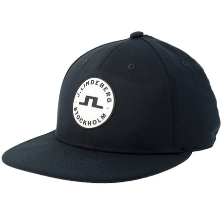 J.Lindeberg - Schwarz snapback Cap - Drive Cap Black Snapback @ Hatstore