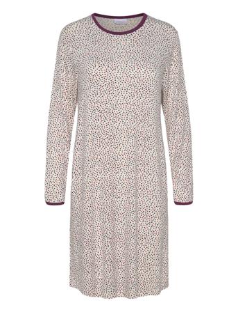 Nightdress Long Sleeve Patterned Damella Of Sweden