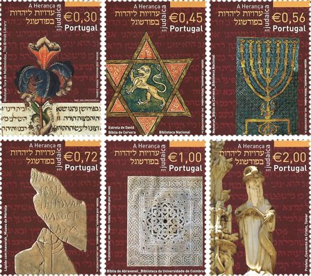 Portugal - Det jødiske samfund - Postfrisk sæt 6v