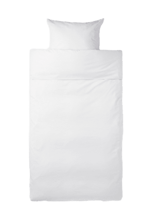 Åhléns Home Bäddset INES 150x210 cm Sängkläder Vit