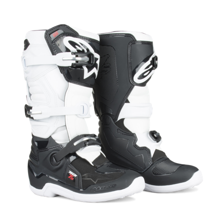 Alpinestars Tech 7S Youth MX Boots Black/White 35.5