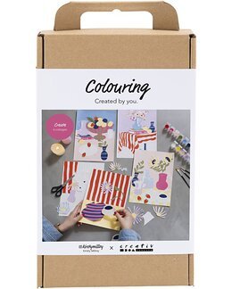 Pysselset Färgläggning Collage - Creativ Company