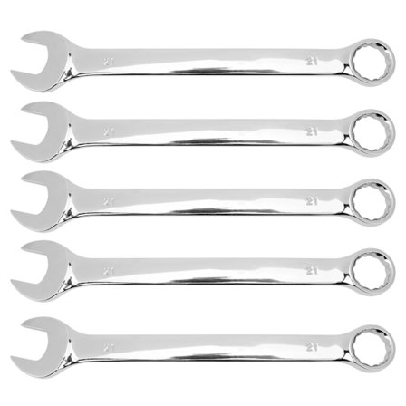 5 kpl:n räikkäavain, avoin laatikkoavain, kaksoiskäyttöinen kromivanadiumteräksinen käsi työkalu 21mm