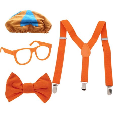 Engelsk læringsprogram for børn Blippi hat cosplay kjole hat drenge og piger sjov baskerhue