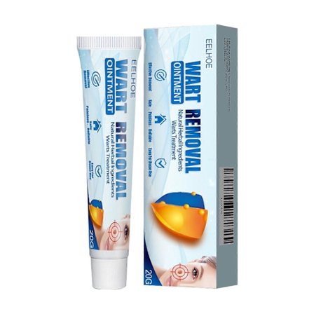 1-6x EELHOE Vortesfjerningskrem 20g Hurtigvirkende Gel Vorte ACare Salve for Ansikt / Hender / Føtter / Kropp