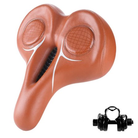 Riding Hollow Pustende Sadel Laget Av Komfortabel Minne Skum Treningsykkelsete For Bmx Mtb