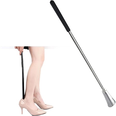 Skohoved, lang skohorn, teleskopisk skohorn, skohjælper