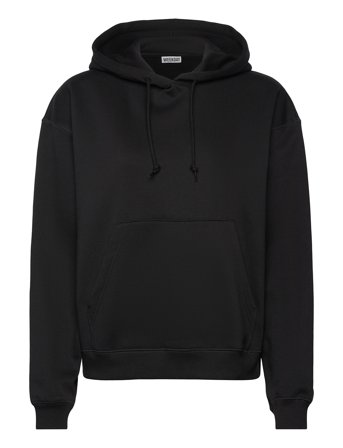 Weekday Essence Standard Hoodie - Black - XS