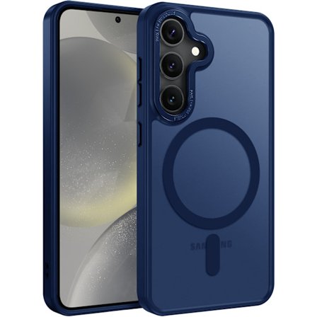 Samsung S25 Cover - Magsafe Frosted Cover – Blå blå