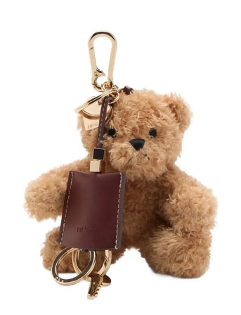 Bear Keyring Beige Mango