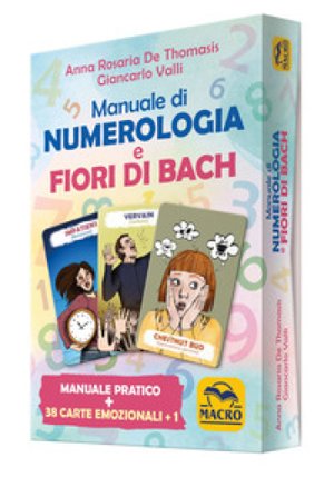 Manuale di numerologia e Fiori di Bach. Con Carte Giancarlo Valli