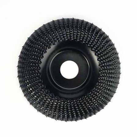 Träslipskiva 125 mm metall, 125 mm slipskiva, hårdmetallslipskiva, träsnideri, för grovslipning av material