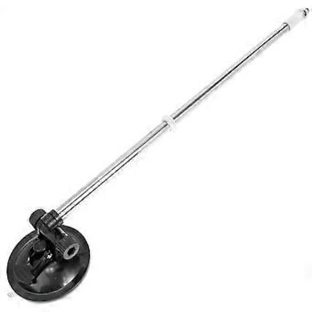 Sugekop Flagstang Bilmontering Flagstang Teleskopisk Flagholder Rød Flagstang