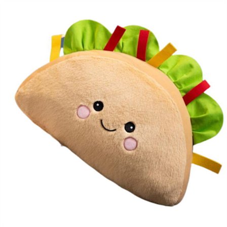 Tecknad mat Kudde sovrum Vardagsrum dekoration