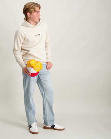 Jack & Jones JJESOHO SWEAT HOOD NOOS JNR Beige Sweats à capuche Garçon - Kids Brand Store