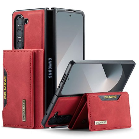 Samsung Z Fold 6 Lommebok Telefondeksel, Beskyttende Deksel, Rød