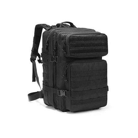 Stor militær ryggsekk for menn, 45L utendørs militær vanntett taktisk Bundeswehr ryggsekker Assault Survival Tactical Travel Backpack