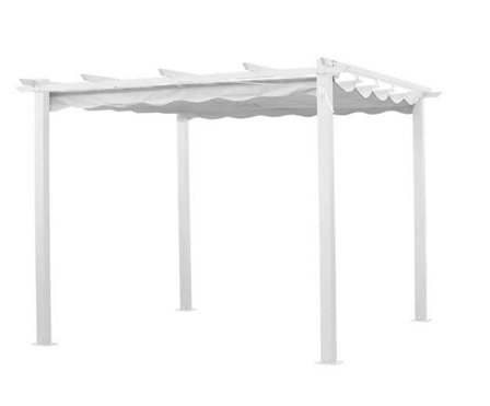 Jabo 10039 Pergola 4 x 4 m Vit, Uterum