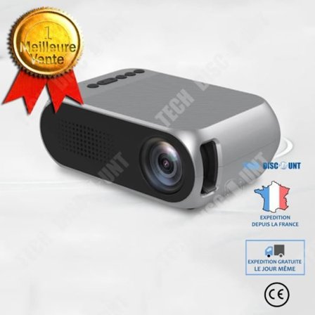 TD Projektor Home Portable Vægvisning Film Kontor Alt-i-en Trådløs Mini Mikro Mini