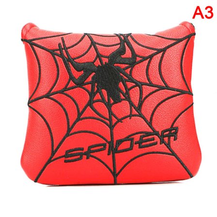 Square Mallet Putter Cover Golf Hovedbetræk til TaylorMade Spider