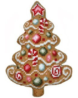 Stickpackung Kissen Lebkuchenbaum - Vervaco