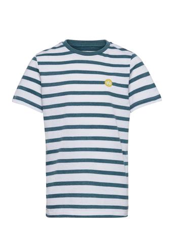 Navey Kids Recycled T-shirts Short-sleeved Blå Kronstadt