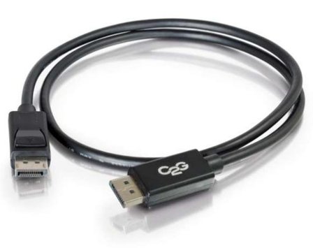 C2G 6ft Ultra High Definition DisplayPort Cable with Latches - 8K DisplayPort Cable - M/M - DisplayPort-kabel - 1.83 m