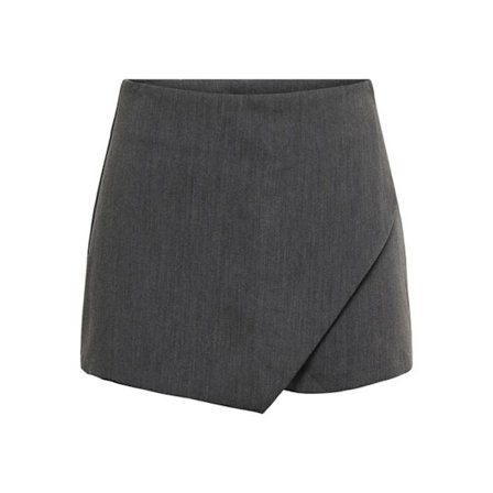 Kjol-kort dam Only Mist-Yasmine Wrap