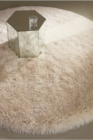 Jotex - Luggteppe Polyester/Polyester Lys beige MELLO - Kjøp Lugg- & ryetepper hos Jotex