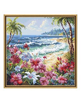 Stickpackung Bild Paradies