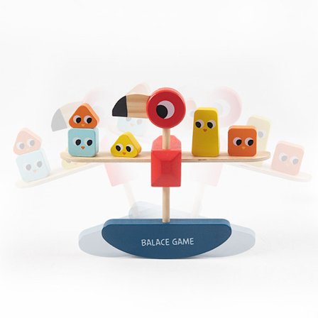 Flamingo Puinen Tasapainopeli - Motoristen Taitojen Kehitys