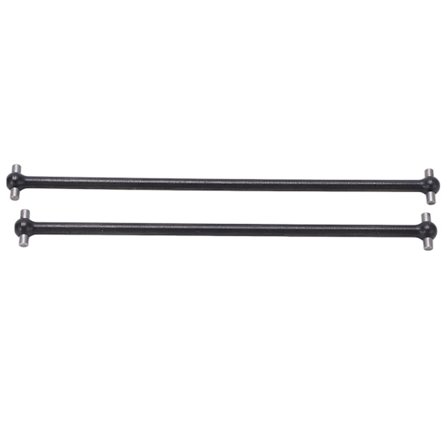 Stålmetall RC-bil drivaxel hundben total längd 140mm 130mm för Losi Lasernut U4 1/10 RC-bil uppgraderingsdelar