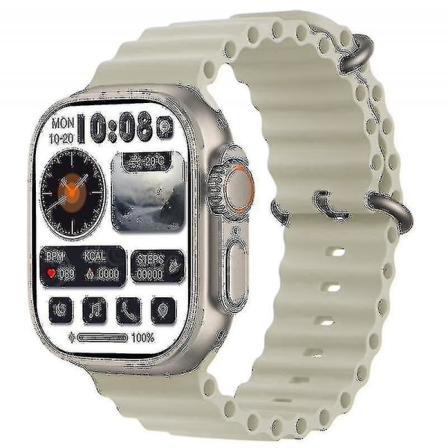 Hk8 Pro Max Ultra Men 49mm Amoled Screen Nfc Watch color4