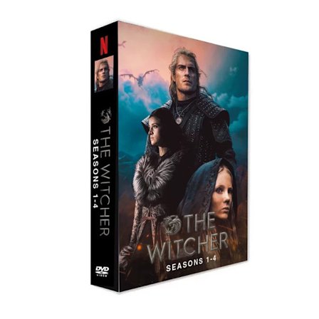 [14Å] The Witcher 1-4 Samling (12 DVD'er) - Engelsk lyd og undertekster