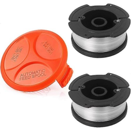 För Black & Decker Spolsystem & Tråd + Skydd STC1820PC ST5530 STC1815 STC1820D2 * Spolar 1 * Spolskydd