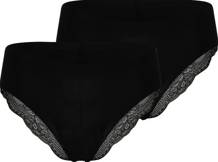 Laze Tai Trusse m. blonde Sort 36, Tøj & Bolig, Dametrusser, Tai Trusser