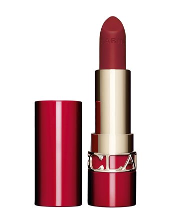 Clarins Joli Rouge Velvet Lipstick 754V Deep Red - Red - 3.5 g