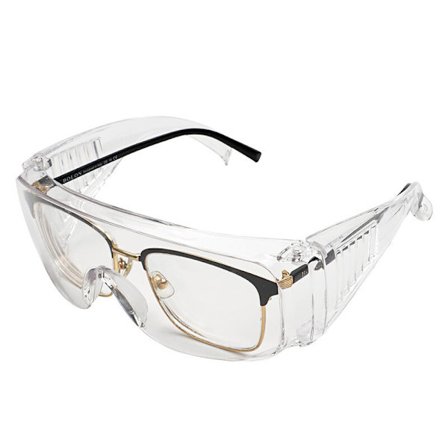 Silmälasien käyttäjille tarkoitetut suojalasit, tuuli- ja UV-suoja, täydellinen näkyvyys
