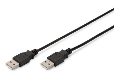 Digitus USB 2.0 cable, Typ F-FEEDS