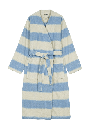 Marimekko Galleria Bath Robe Badrumstillbehör Unisex Blå M