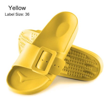 Damsandaler Duschtofflor GUL 36 36