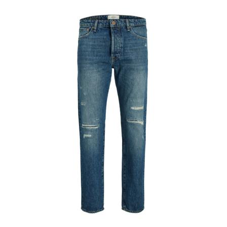 Jack & Jones, Straight Jeans Blauw, Heren, Maat:W30