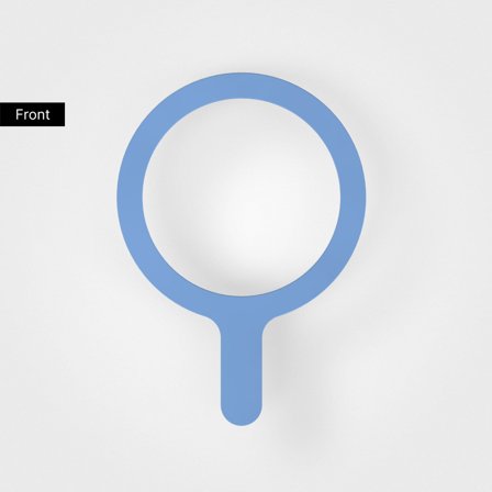 Sky Blue MagSafe Ring – Refresh Your iPhone Case