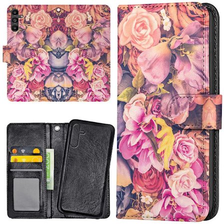 Samsung Galaxy A17 5G - Plånboksfodral/Skal Roses