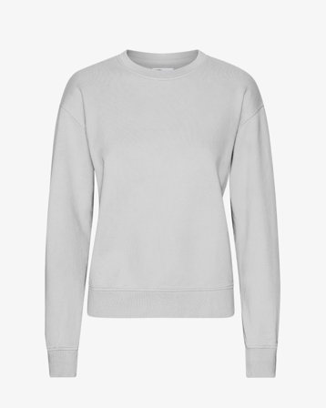 Women Classic Organic Crew - Faded Grey S