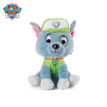 PAW Patrol Legetøj PAW Patrol Plys Dukke Hund Dukke Børns Legetøj Gave-Rocky-M(22.9cm)