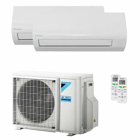 Condizionatore Daikin Sensira Multi dual split 12000+12000 BTU inverter A++ wifi unità esterna 5 kW