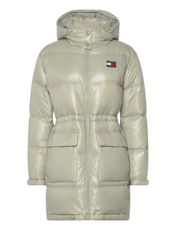 Tjw Midi Alaska Puffer Green Tommy Jeans